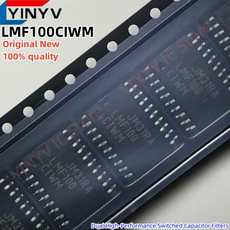 2-10 шт./лот LMF100CIWMX LMF100CIWM LMF100 SOP-20 двойные Высокопроизводительные переключаемые конденсаторные фильтры оригинальные новые 100% качество
2-10 шт./лот LMF100CIWMX LMF100CIWM LMF100 SOP-20 двойные Высокопроизводительные переключаемые конденсаторные фильтры оригинальные новые 100% качество