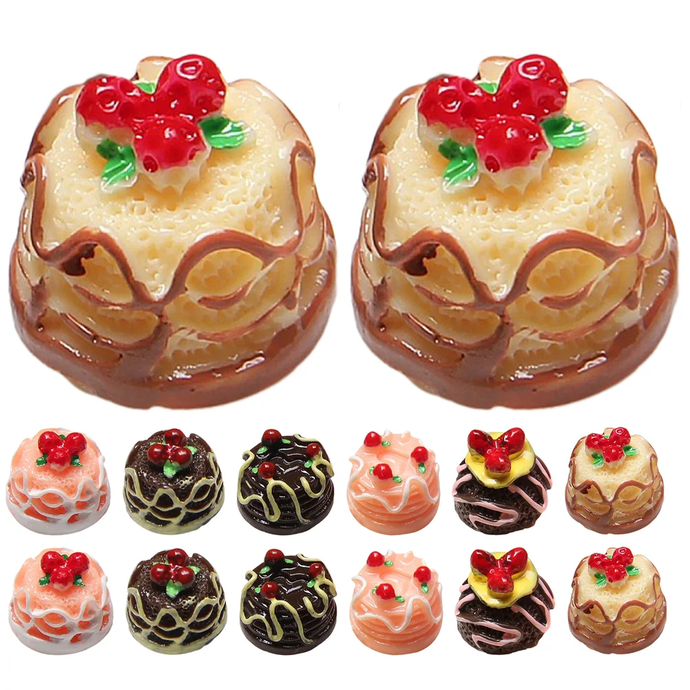 20 Pcs Office Decor Artificial Dessert DIY Accessories Decore Small Cake Delicate Models Resin Decoration Fake
20 Pcs Office Decor Artificial Dessert DIY Accessories Decore Small Cake Delicate Models Resin Decoration Fake