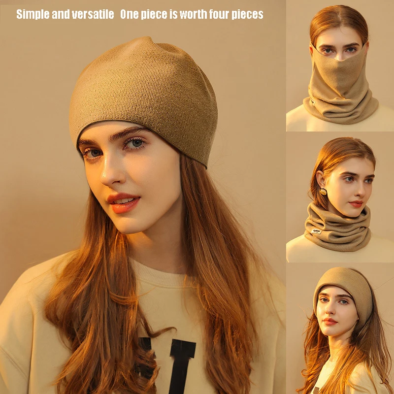 Winter Women Hat Warm Beanie Hats Cap Turban Bandana Headband Outdoor Head Face Scarf Neck Warmer Collar Headwear Kerchief
Winter Women Hat Warm Beanie Hats Cap Turban Bandana Headband Outdoor Head Face Scarf Neck Warmer Collar Headwear Kerchief