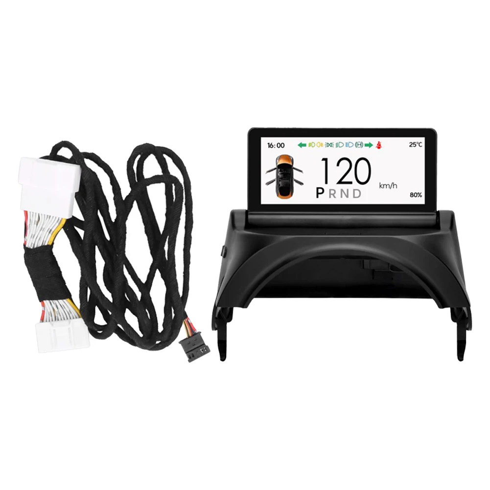 Automobile LED LCD Instrument For Tesla For Model Y For Model 3 4Inch Dashboard Cluster Instrument LCD Displayer
Automobile LED LCD Instrument For Tesla For Model Y For Model 3 4Inch Dashboard Cluster Instrument LCD Displayer