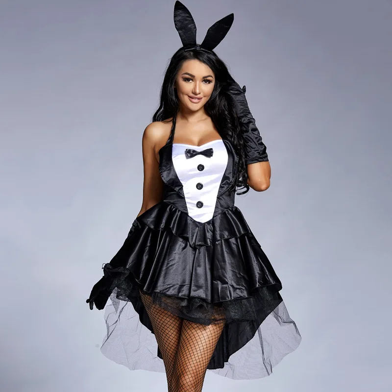 Sexy Cute Bunny Girl Cosplay Costume For Hallowenn Carnival Woman Revival Rabbit Uniform Black Pink Stage Performance Clothing
Sexy Cute Bunny Girl Cosplay Costume For Hallowenn Carnival Woman Revival Rabbit Uniform Black Pink Stage Performance Clothing