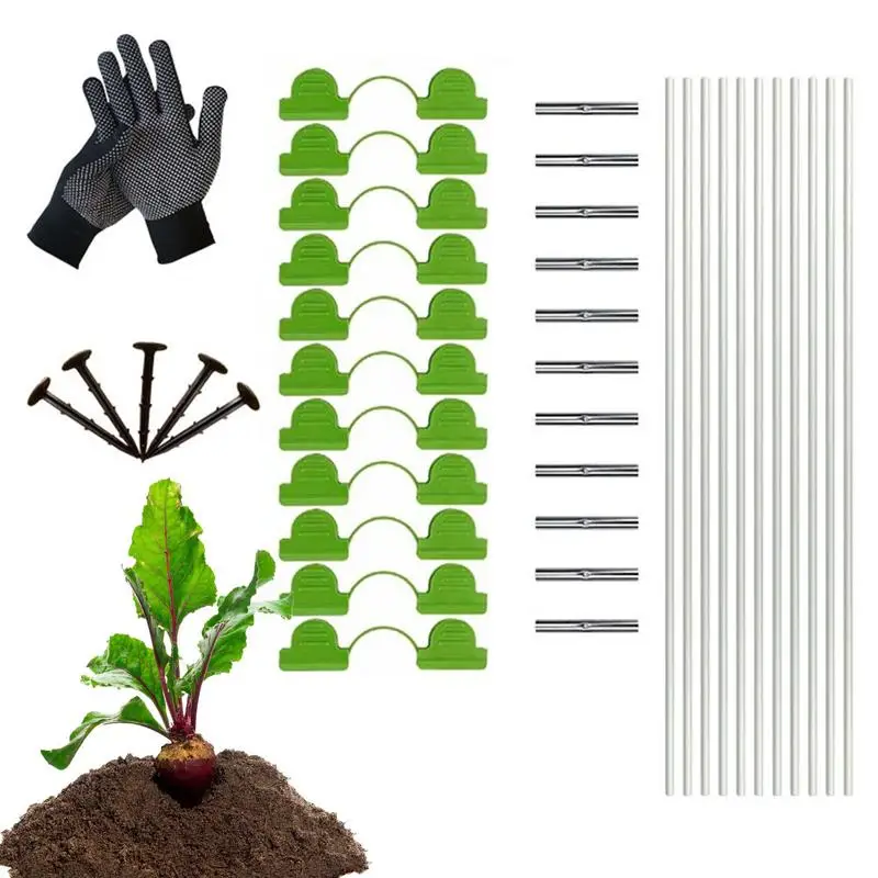 Greenhouse Hoops Rust-Free Fiberglass Frame DIY Gardening Tunnel Greenhouse Hoops For Durable Plant Covers And Garden Netting
Greenhouse Hoops Rust-Free Fiberglass Frame DIY Gardening Tunnel Greenhouse Hoops For Durable Plant Covers And Garden Netting