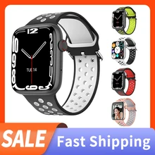 Original 44mm Smart Watch 2021 Men's Women Smartwatch Wireless Charging Bluetooth Calls Custom Watch Face Fitness Bracelet
Original 44mm Smart Watch 2021 Men's Women Smartwatch Wireless Charging Bluetooth Calls Custom Watch Face Fitness Bracelet