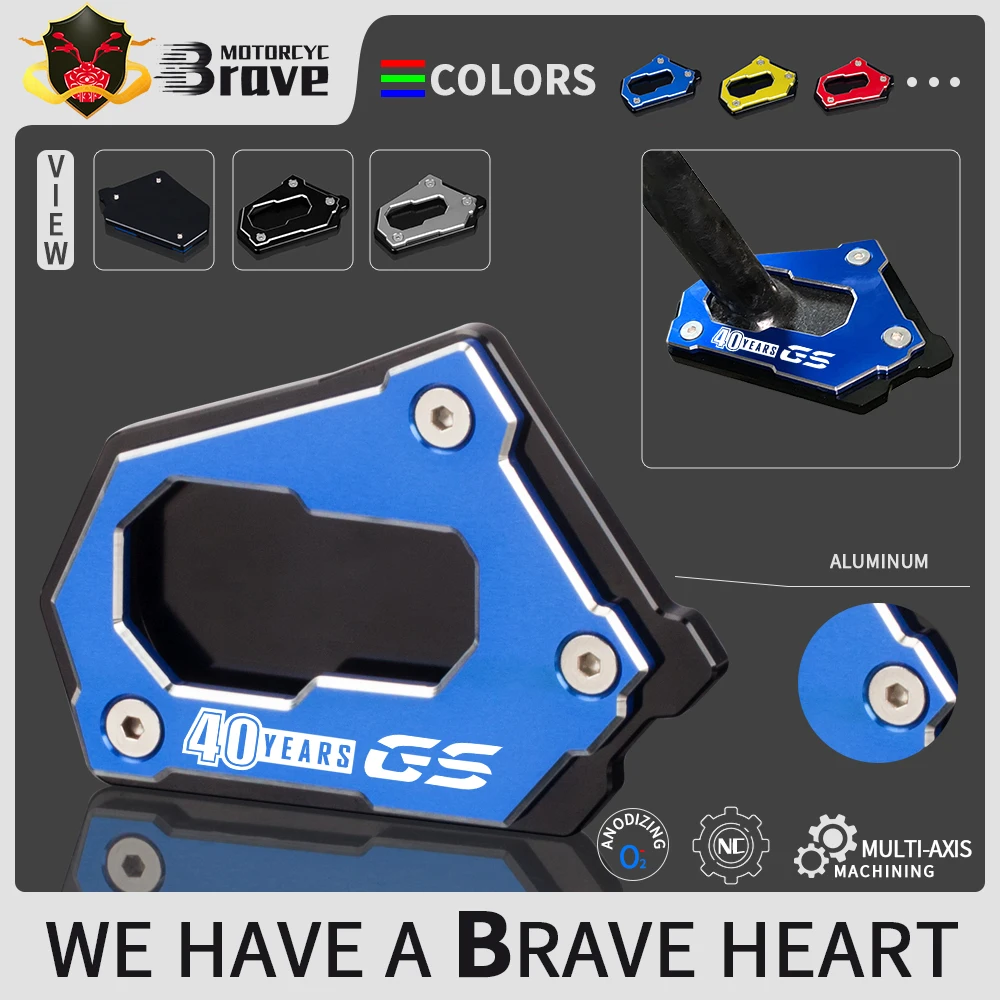 For BMW 40YEARS GS FAB 40 YEARS 40YEARSGS Feature And Benifits Motocycle CNC Aluminum Side Stand Pad Extension Plate Foot Pad
For BMW 40YEARS GS FAB 40 YEARS 40YEARSGS Feature And Benifits Motocycle CNC Aluminum Side Stand Pad Extension Plate Foot Pad