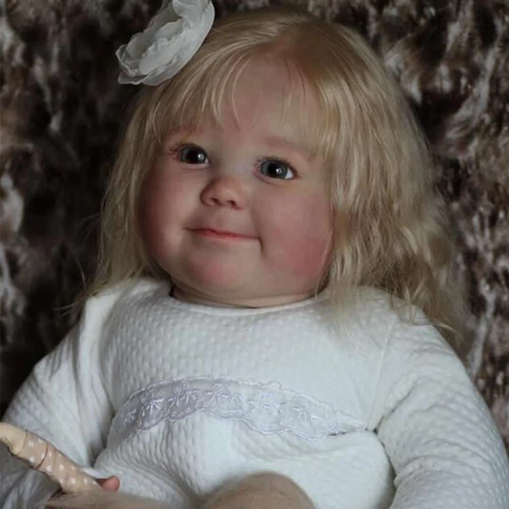 3D Skin Visible Veins Soft Silicone Reborn Baby Doll Toy 60cm Cloth Body Toddler June Girl Bebe Reborn Lifelike Birthday Gift
3D Skin Visible Veins Soft Silicone Reborn Baby Doll Toy 60cm Cloth Body Toddler June Girl Bebe Reborn Lifelike Birthday Gift