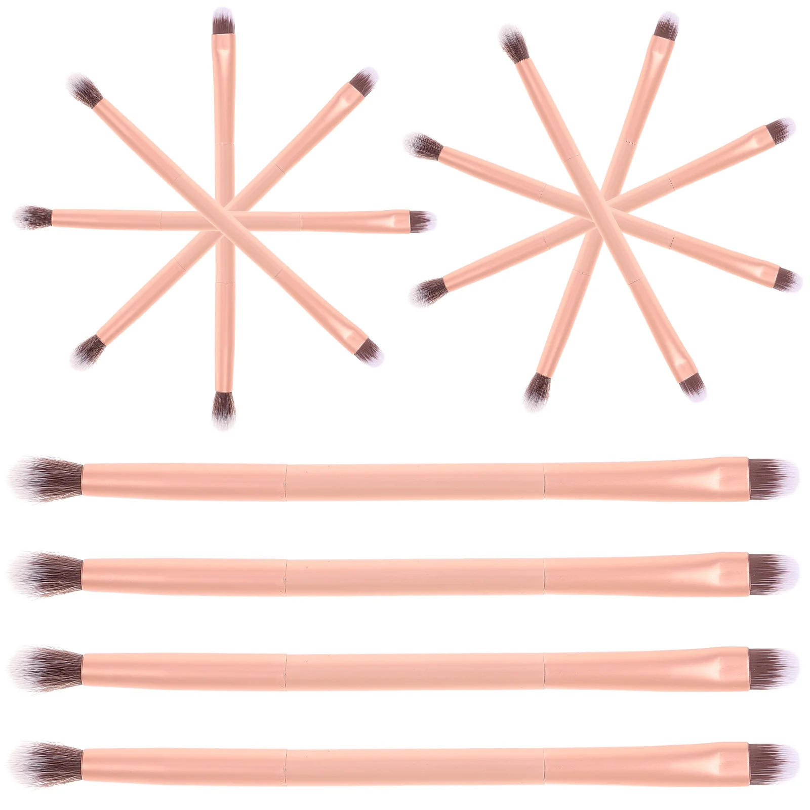 24 Pcs Double Head Makeup Brush Eye Shadow Miss Women Artificial Fiber Girl's Eyeshadow
24 Pcs Double Head Makeup Brush Eye Shadow Miss Women Artificial Fiber Girl's Eyeshadow