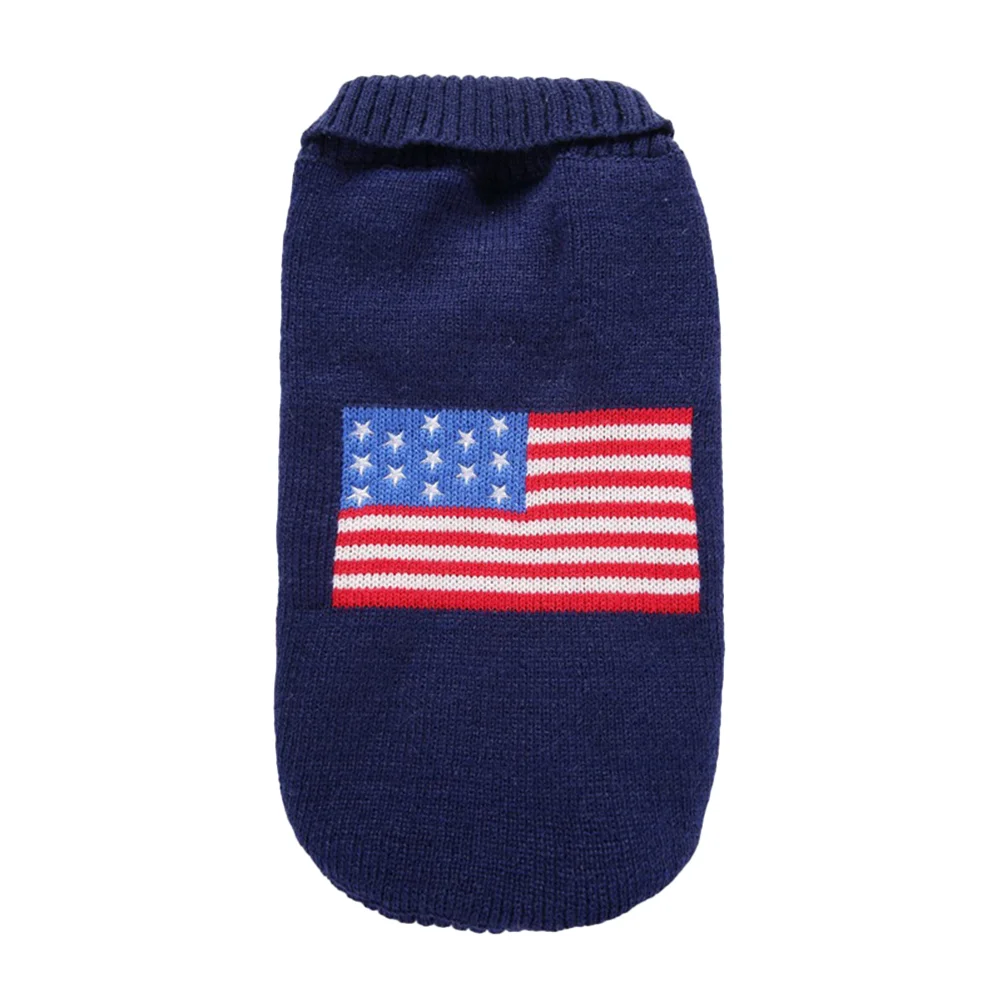 American Flag Pet Costume Winter Warm Sweater Fashion Christmas Clothes for Puppy Dog (Size XXS)
American Flag Pet Costume Winter Warm Sweater Fashion Christmas Clothes for Puppy Dog (Size XXS)