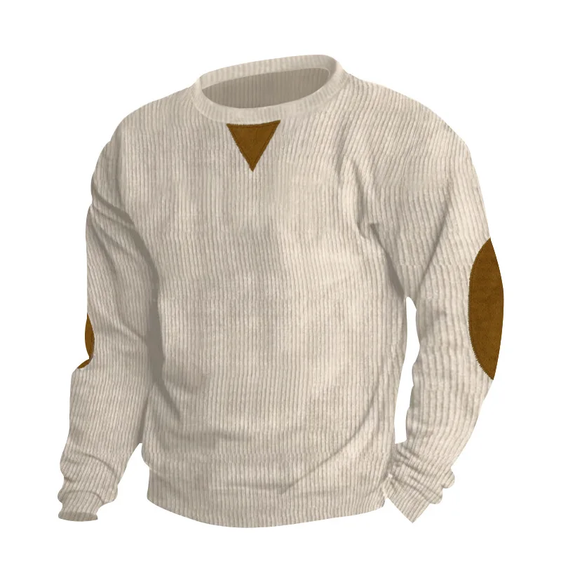 Men's Pullover Outdoor Casual Buttoned Stand Collar Long Sleeve Pit Strip Corduroy Sweatshirt Autumn Winter Fashion
Men's Pullover Outdoor Casual Buttoned Stand Collar Long Sleeve Pit Strip Corduroy Sweatshirt Autumn Winter Fashion
