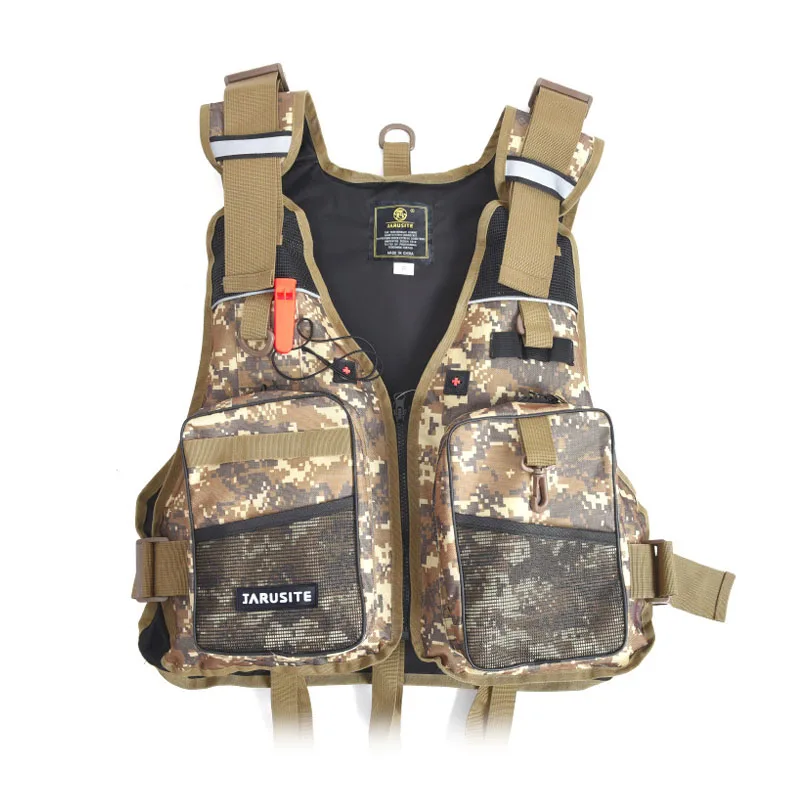 Digital Camouflage Buoyancy Vest Lure Fishing Life Jacket Detachable Buoyancy Cotton Outdoor Camping Oxford Clothes with Pockets
Digital Camouflage Buoyancy Vest Lure Fishing Life Jacket Detachable Buoyancy Cotton Outdoor Camping Oxford Clothes with Pockets