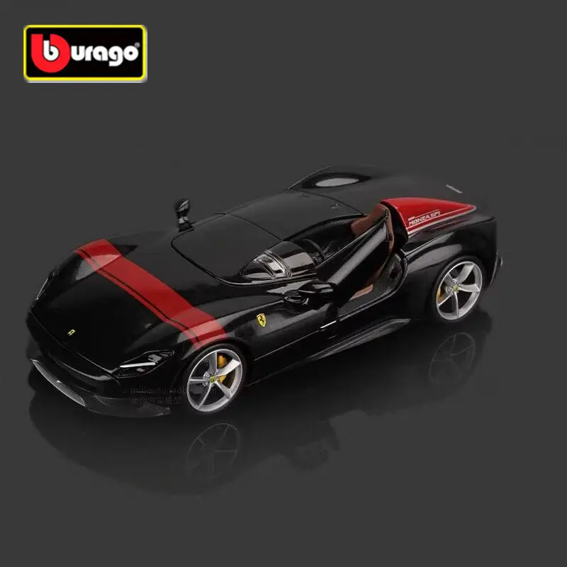 Модель спортивного автомобиля Bburago Ferrari Monza SP1 из сплава 1:24, модель литой металлической модели гоночного автомобиля, имитация модели детских игрушек в подарок
Модель спортивного автомобиля Bburago Ferrari Monza SP1 из сплава 1:24, модель литой металлической модели гоночного автомобиля, имитация модели детских игрушек в подарок