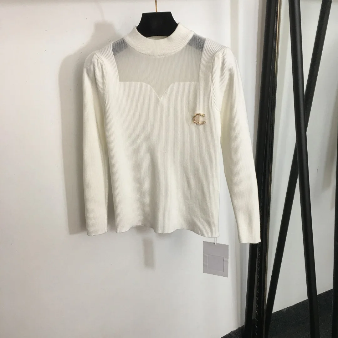 New Sexy Women Autumn One Size Sweaters Luxury Letters C Knitted Bottoming Shirt Casual Fashion Y2k Tops Woman Pullover Sweater
New Sexy Women Autumn One Size Sweaters Luxury Letters C Knitted Bottoming Shirt Casual Fashion Y2k Tops Woman Pullover Sweater