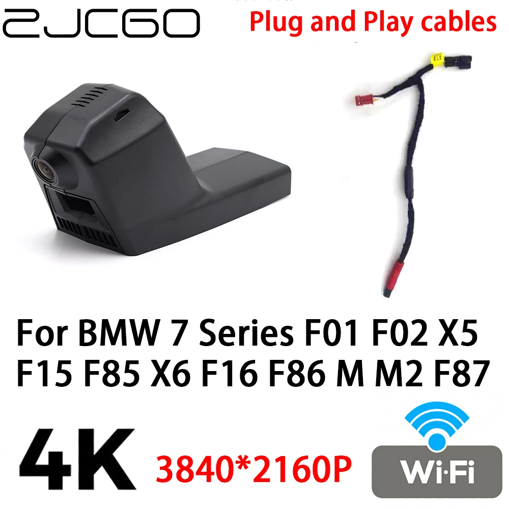 ZJCGO 4K 2160P Car DVR Dash Cam Camera Video Recorder Plug and Play for BMW 7 Series F01 F02 X5 F15 F85 X6 F16 F86 M M2 F87
ZJCGO 4K 2160P Car DVR Dash Cam Camera Video Recorder Plug and Play for BMW 7 Series F01 F02 X5 F15 F85 X6 F16 F86 M M2 F87