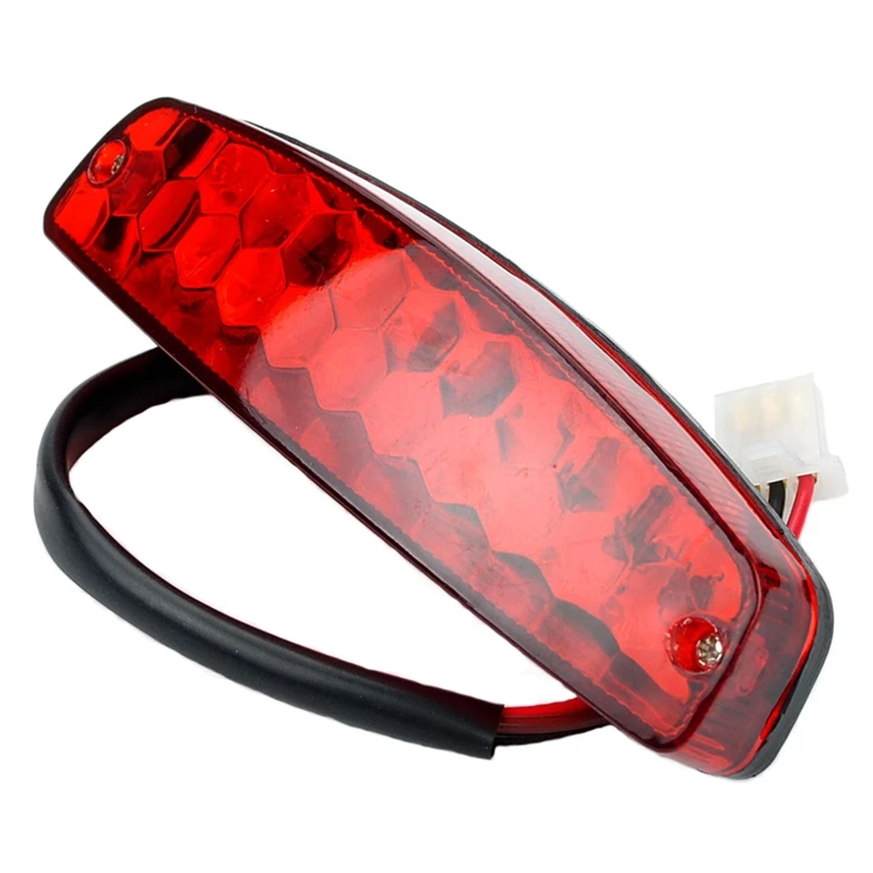 LED 3Wire 12V Brake Stop Light License Taillight Red For ATV Off-road Motorcycle Running Tail Light Universal 12V Red
LED 3Wire 12V Brake Stop Light License Taillight Red For ATV Off-road Motorcycle Running Tail Light Universal 12V Red