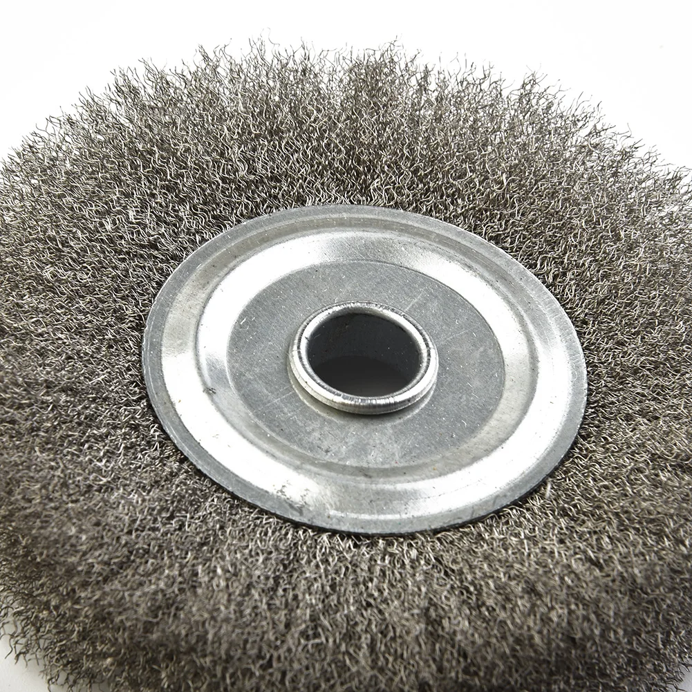 5inch 125mm Crimped Wheel Brush 1pc Bench Grinder Polishing Portable Replace Rough Stainless Steel Wire Useful
5inch 125mm Crimped Wheel Brush 1pc Bench Grinder Polishing Portable Replace Rough Stainless Steel Wire Useful