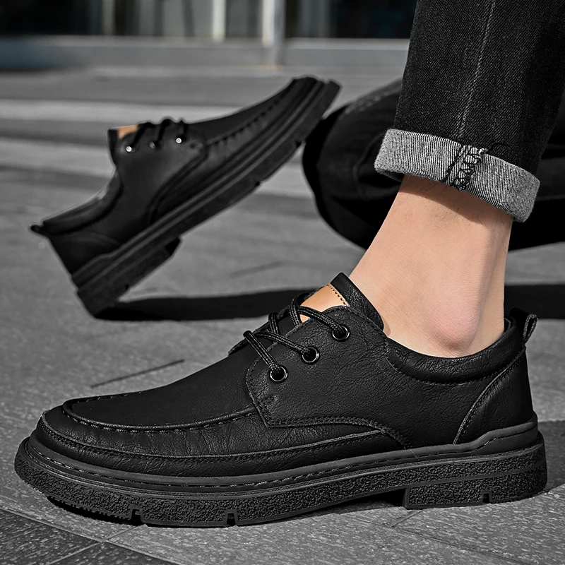 Men Casual Shoes Men fashion Sneakers lace up leather Outdoor Walking Shoe Men's Tooling Shoe Male Flat oxfords men flats
Men Casual Shoes Men fashion Sneakers lace up leather Outdoor Walking Shoe Men's Tooling Shoe Male Flat oxfords men flats