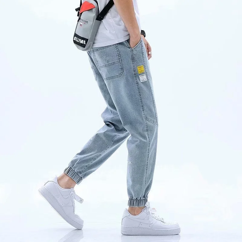 Spring Summer Black Blue Cargo Jeans Men Streetwear Denim Jogger Pants Men Baggy Harem Jean Trousers New Loose Men Jeans
Spring Summer Black Blue Cargo Jeans Men Streetwear Denim Jogger Pants Men Baggy Harem Jean Trousers New Loose Men Jeans