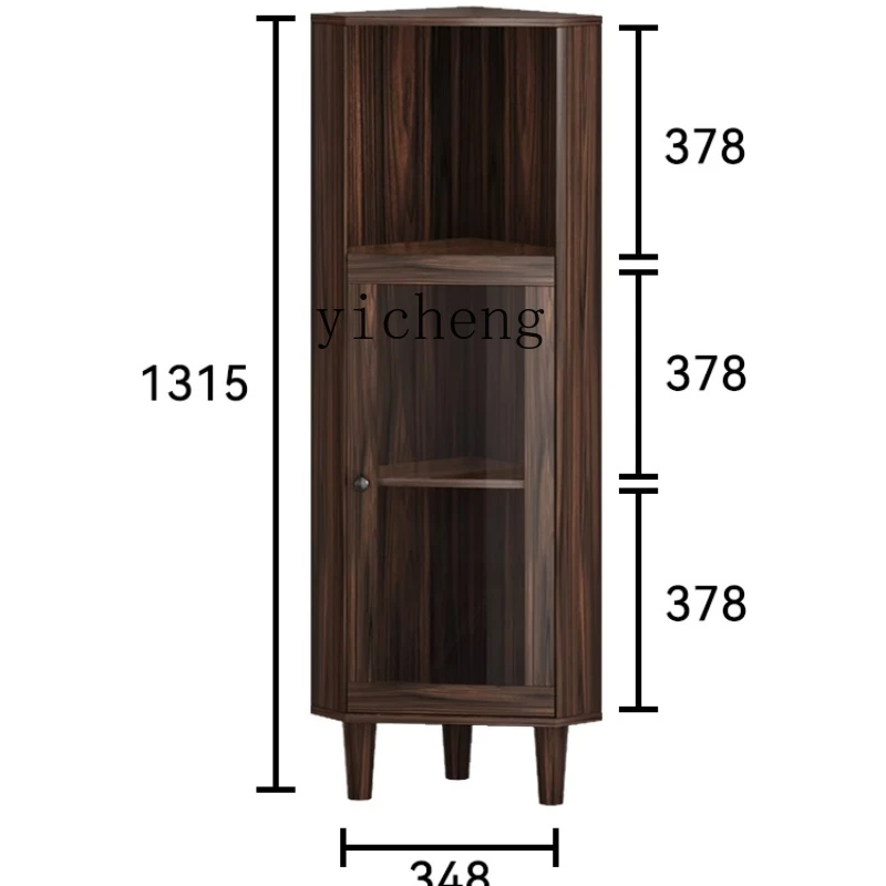 ZK Corner Shelf Living Room Sideboard Cabinet Bedroom Storage Bookcase Simple Triangle Multifunctional Corner Cabinet
ZK Corner Shelf Living Room Sideboard Cabinet Bedroom Storage Bookcase Simple Triangle Multifunctional Corner Cabinet
