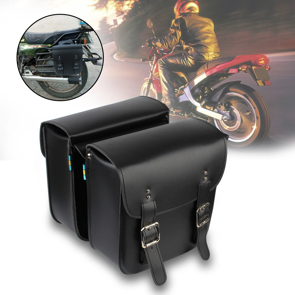 Retro Fashion Motorcycle Storage Saddle Bag Side Pouch Waterproof PU Leather Large Capacity Dirt Pit Bike Motorbike Accessories
Retro Fashion Motorcycle Storage Saddle Bag Side Pouch Waterproof PU Leather Large Capacity Dirt Pit Bike Motorbike Accessories