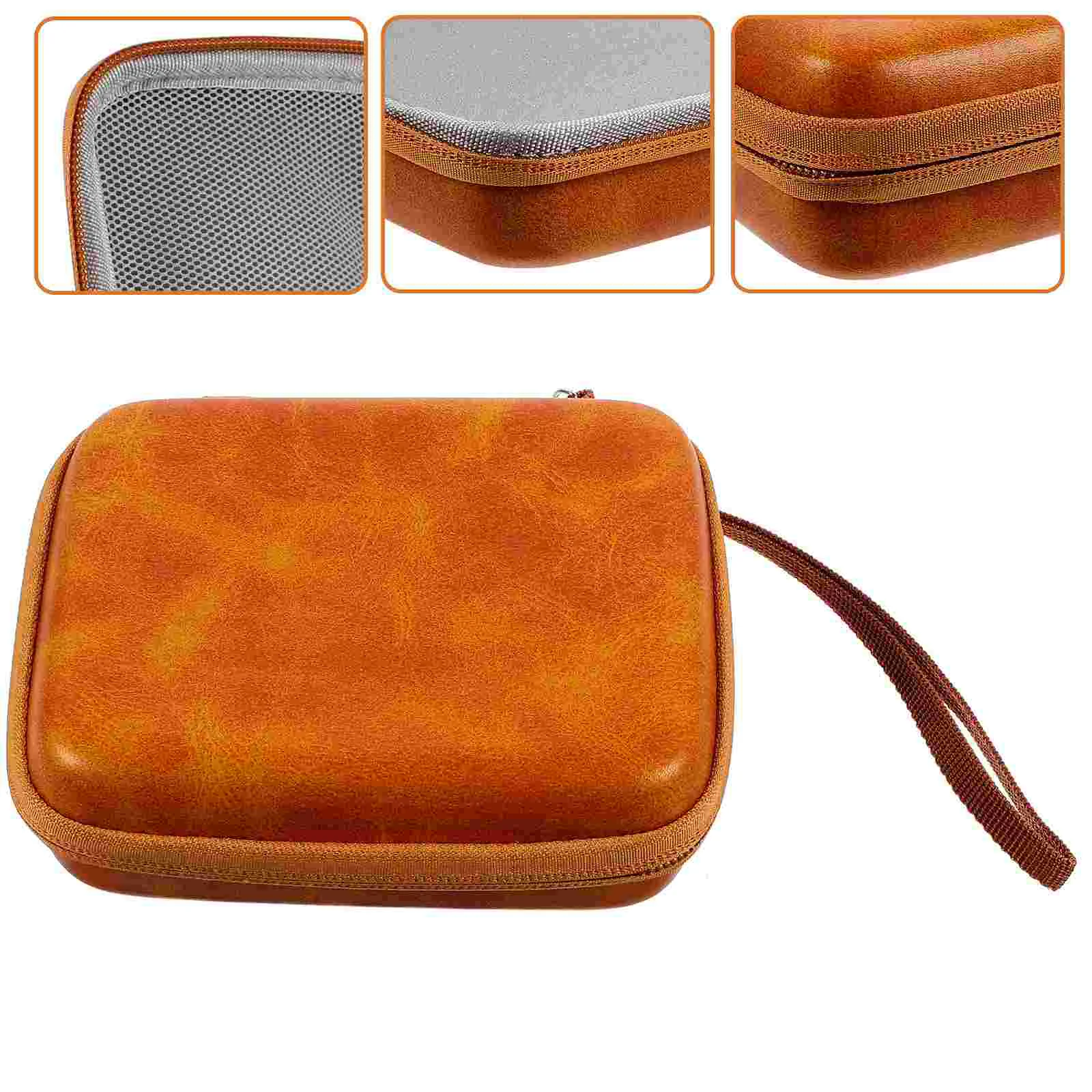 

Guitar Pick Case Accessories Kit Picks Suite Display Stuff for Men Pu Parts Storage Bag