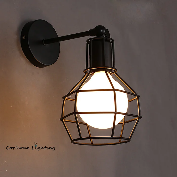 Retro Wall Lamp Vintage Industrial Iron Art Wall Light Bedside Lamp Living Room Wall Sconce LED E27 Indoor Wall Light Fixture
Retro Wall Lamp Vintage Industrial Iron Art Wall Light Bedside Lamp Living Room Wall Sconce LED E27 Indoor Wall Light Fixture