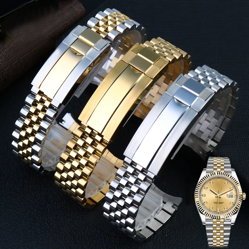 Watch Accessories Strap For Rolex Daytona Water Ghost Submariner Watch Bracelet Chain 20mm Solid Stainless Steel WatchBands
Watch Accessories Strap For Rolex Daytona Water Ghost Submariner Watch Bracelet Chain 20mm Solid Stainless Steel WatchBands