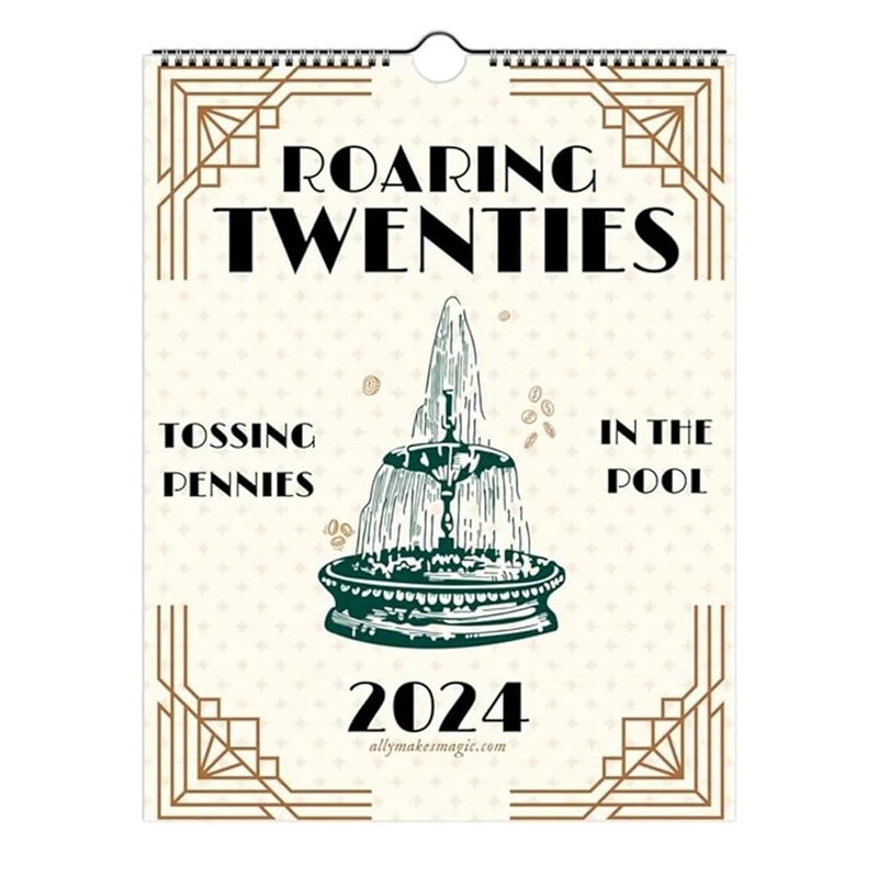 Calendar 2024 Roaring Twenties Calendar 12 Monthly Wall Calendar Wall Hanging Calendar Planner For Easy Organizing Easy To Use
Calendar 2024 Roaring Twenties Calendar 12 Monthly Wall Calendar Wall Hanging Calendar Planner For Easy Organizing Easy To Use