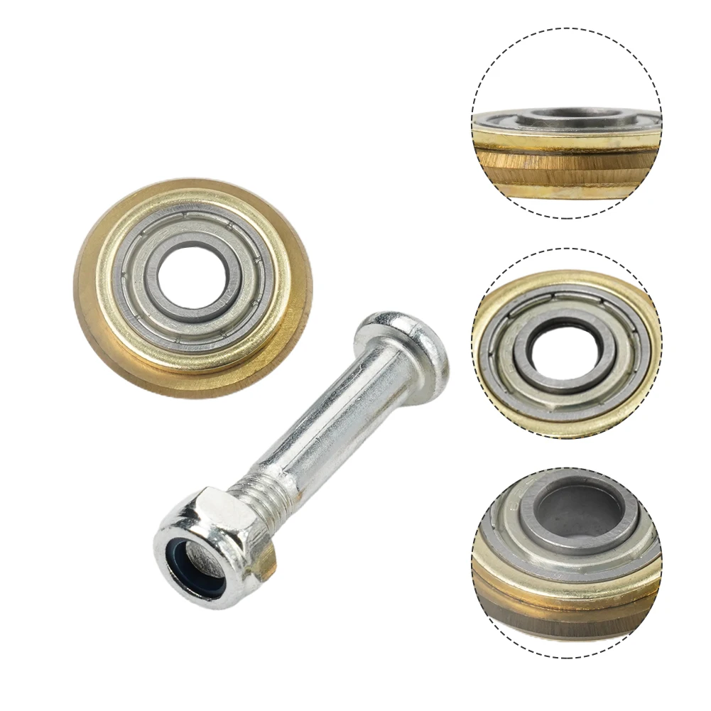 2Pcs Tile Ceramic Cutter Tungsten Carbide Bearing Glass Cutter Blade Wheel For Tile Brick Cutting Machine 22x6x6mm
2Pcs Tile Ceramic Cutter Tungsten Carbide Bearing Glass Cutter Blade Wheel For Tile Brick Cutting Machine 22x6x6mm