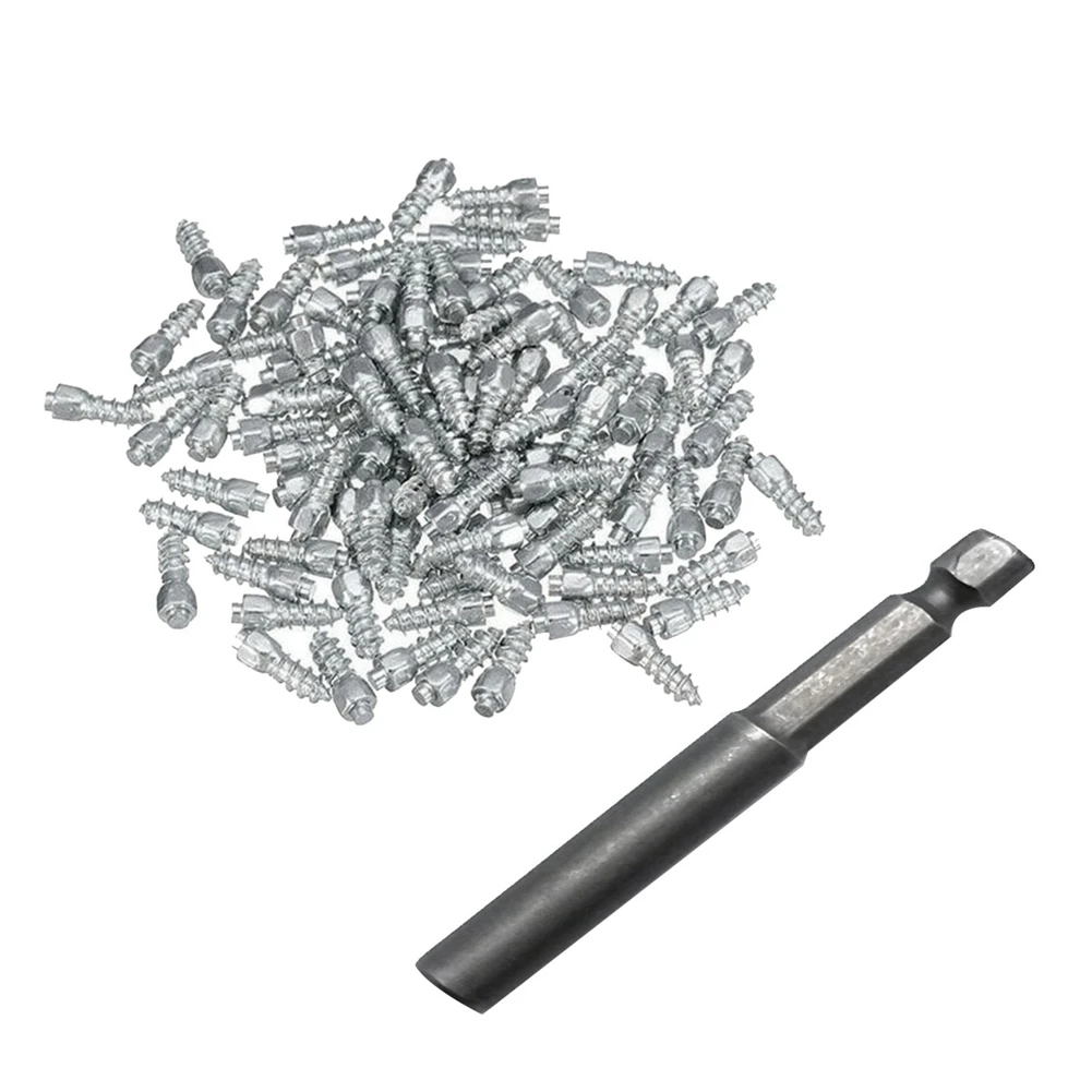 200PCS 9mm Tire Studs Carbide Screw Spikes Anti- Anti-Ice for Car/SUV/ATV/UTV with Installation Tool Car Tire Stud
200PCS 9mm Tire Studs Carbide Screw Spikes Anti- Anti-Ice for Car/SUV/ATV/UTV with Installation Tool Car Tire Stud