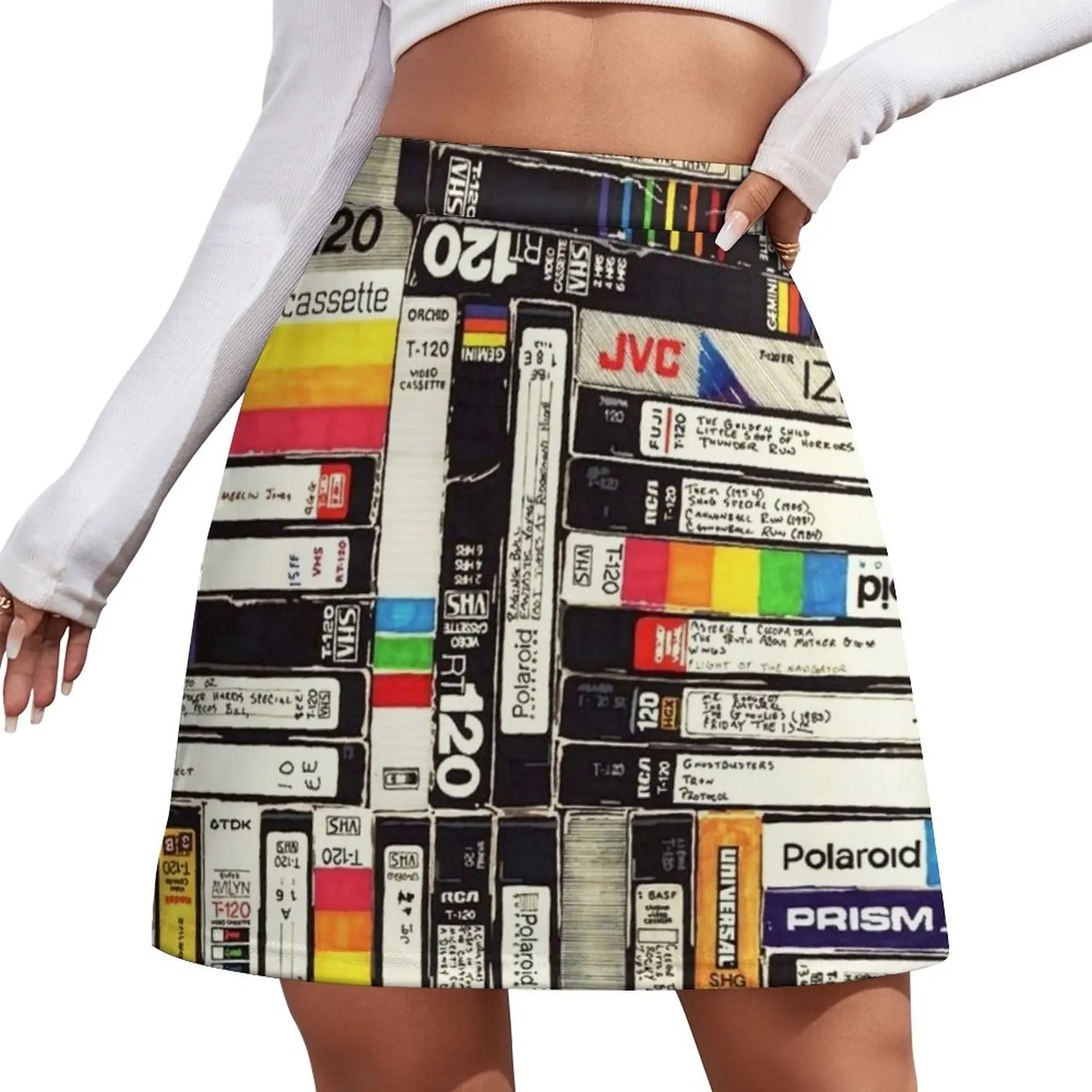 VHS cassette Mini Skirt women's skirt 2023 trend dresses for prom skirts Women's summer skirts
VHS cassette Mini Skirt women's skirt 2023 trend dresses for prom skirts Women's summer skirts