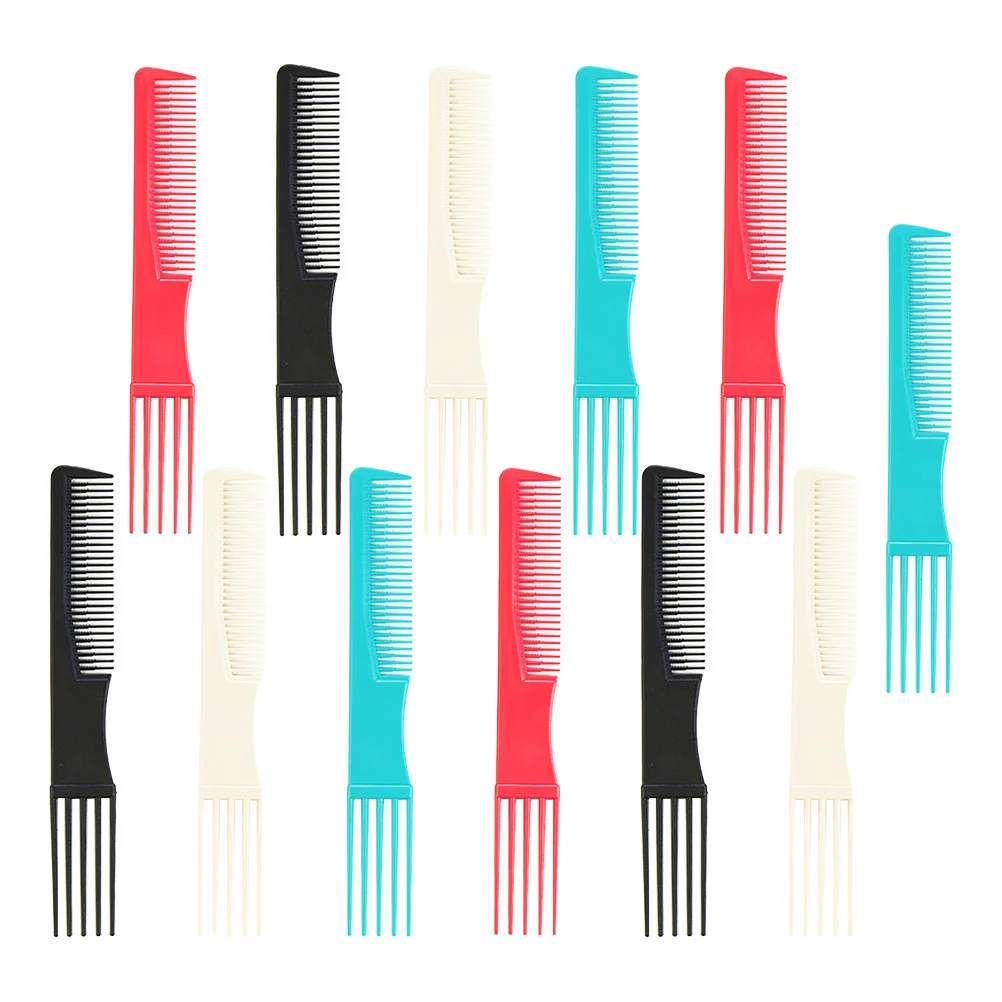 Hair Styling Comb Lift Teasing Comb Hair Pick 12Pcs Professional Styling Comb Platic Lifting Combs Detangler Comb Hair
Hair Styling Comb Lift Teasing Comb Hair Pick 12Pcs Professional Styling Comb Platic Lifting Combs Detangler Comb Hair