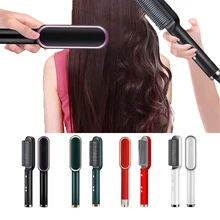Professional Ionic Straightening Brush 5 Temp Settings,Anti Scald Fast Heating And Auto Off At Home Travel For All Hair Types
Professional Ionic Straightening Brush 5 Temp Settings,Anti Scald Fast Heating And Auto Off At Home Travel For All Hair Types