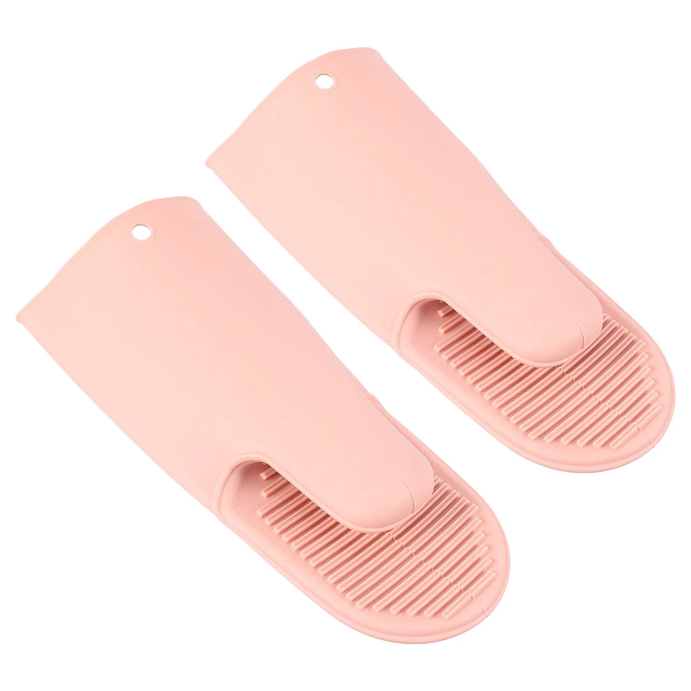 2Pcs Silicone Oven Mitts Baking Gloves Anti-scald Grill Gloves Heat Resistant Oven Mitts Kitchen Oven Gloves
2Pcs Silicone Oven Mitts Baking Gloves Anti-scald Grill Gloves Heat Resistant Oven Mitts Kitchen Oven Gloves