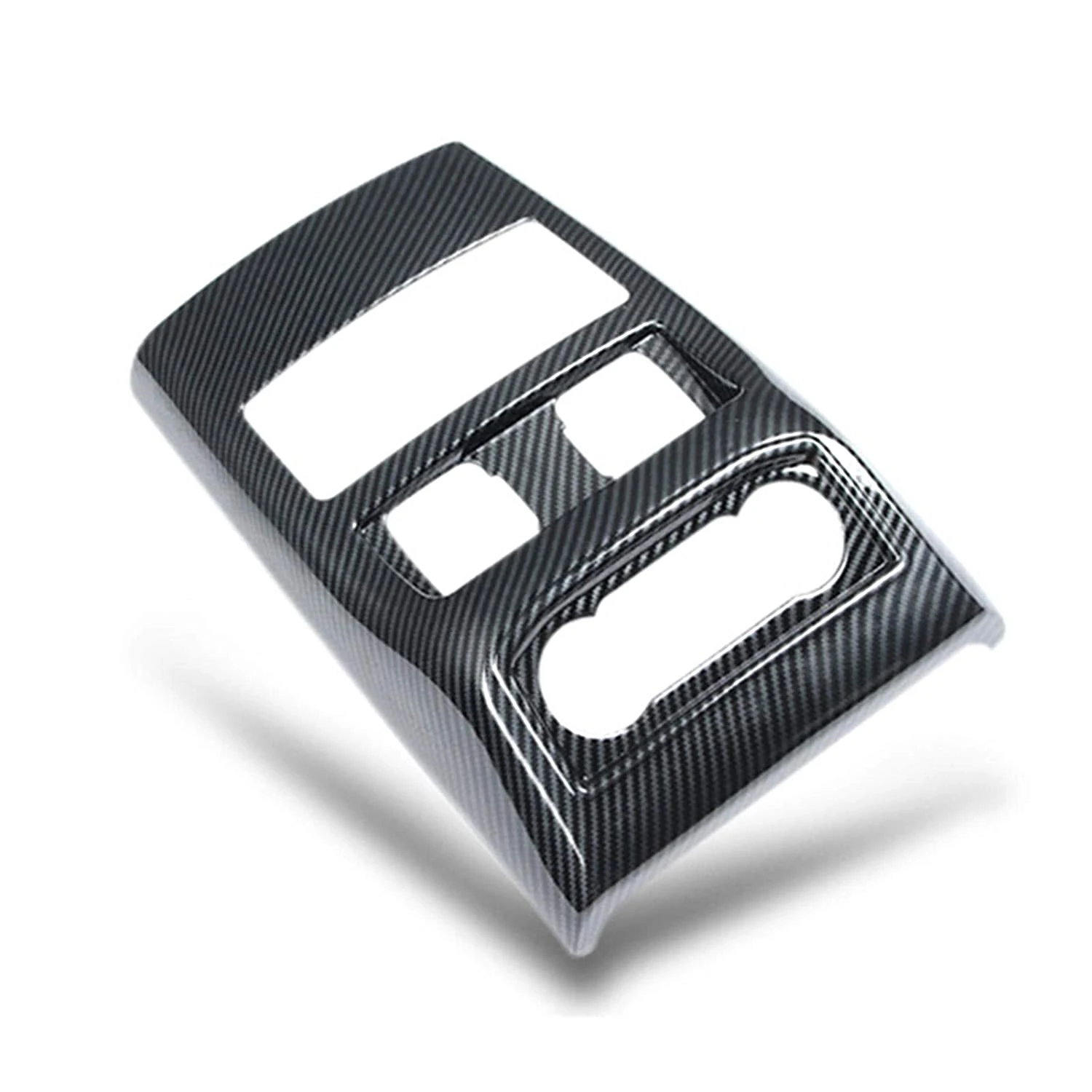 

Для Ford Explorer 2020 Задняя Крышка вентиляционного отверстия кондиционера USB Панель рамка Крышка отделка углеродное волокно для автомобиля