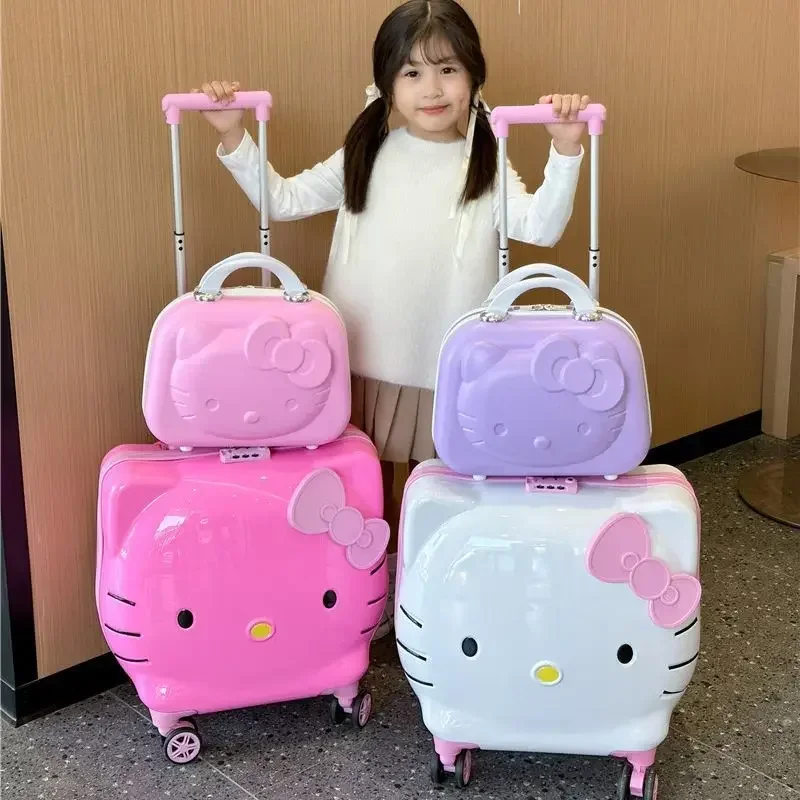 Miniso Sanrio Hellokitty New Children's Luggage box Girls Princess Trolley Case Student Lightweight Cute Cartoon Mini Suitcase
Miniso Sanrio Hellokitty New Children's Luggage box Girls Princess Trolley Case Student Lightweight Cute Cartoon Mini Suitcase