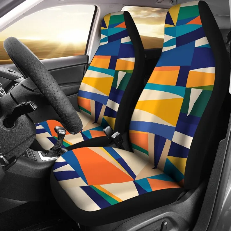 Colorful Beige Abstract Art Car Seat Covers Pair, 2 Front Seat Covers, Car Seat Protector, Car Accessories
Colorful Beige Abstract Art Car Seat Covers Pair, 2 Front Seat Covers, Car Seat Protector, Car Accessories
