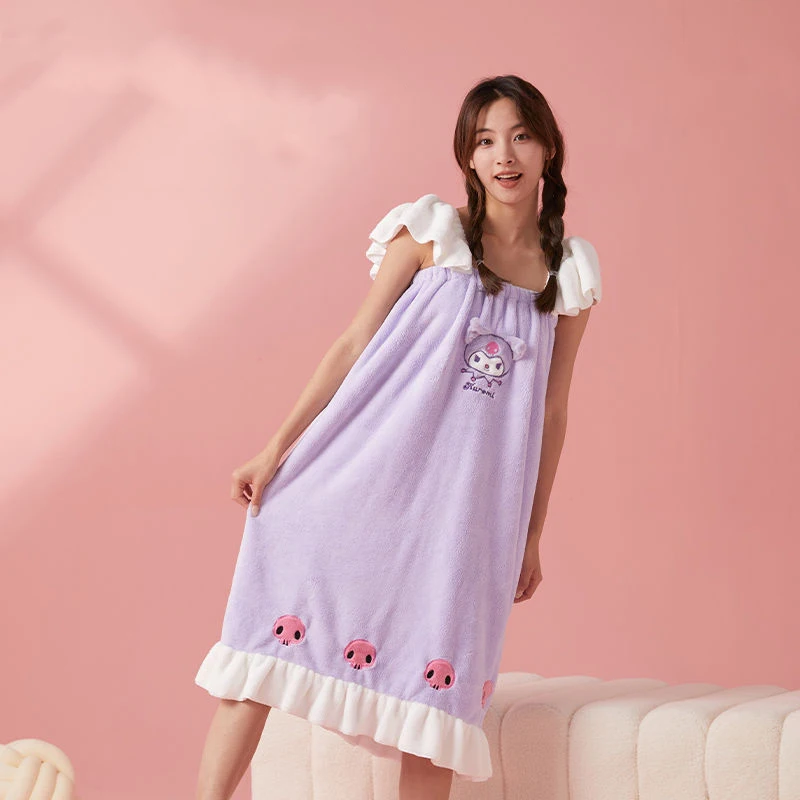 Anime Sanrio Bath Towel Kuromi Accessories Cute Kawaii Bath Skirt Absorbent Wearable Wrapable Bathrobe Household Toys Girls Gift
Anime Sanrio Bath Towel Kuromi Accessories Cute Kawaii Bath Skirt Absorbent Wearable Wrapable Bathrobe Household Toys Girls Gift