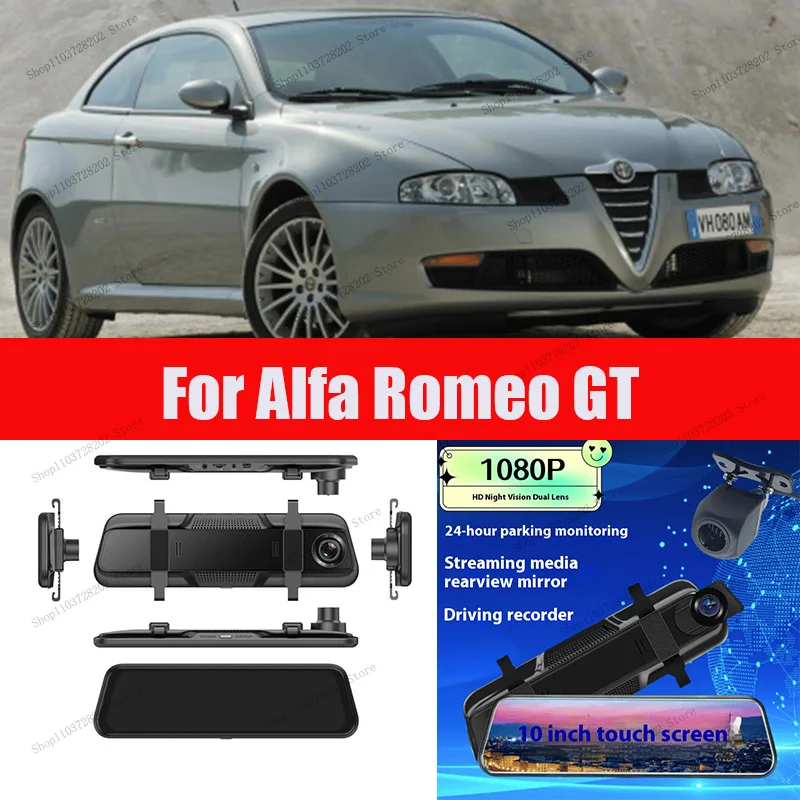 For Alfa Romeo GT 4K WIFI GPS Car Dvr Mirror Dash CamDual Lens Dashcam Drive Recorder Stream RearView Mirror IPS Screen Camera
For Alfa Romeo GT 4K WIFI GPS Car Dvr Mirror Dash CamDual Lens Dashcam Drive Recorder Stream RearView Mirror IPS Screen Camera