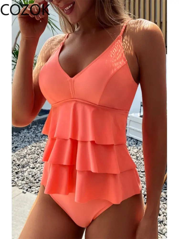 2023 New High Waist Bikini Set Swimsuit Women Beachwear Swim Summer Swimwear Bathing Suit Two Pieces Swimsuits Womens Tankinis
2023 New High Waist Bikini Set Swimsuit Women Beachwear Swim Summer Swimwear Bathing Suit Two Pieces Swimsuits Womens Tankinis