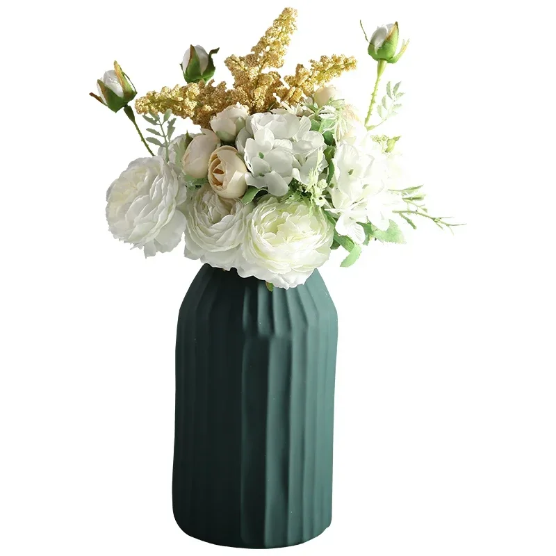

Керамическая ваза для домашнего декора, настольные цветочные вазы, ручная работа