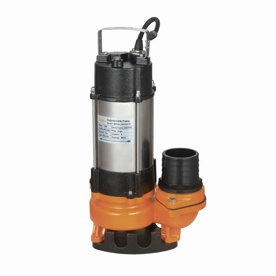 WATERPRO 1HP 80mm Outlet WPV750-3 Big Flow Sewage Submersible Water Pump 3inch For
WATERPRO 1HP 80mm Outlet WPV750-3 Big Flow Sewage Submersible Water Pump 3inch For