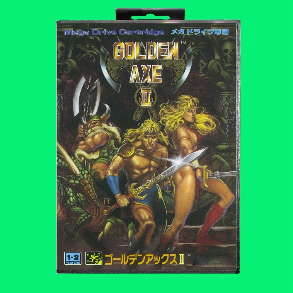 Игровой картридж Golden Axe II, 16 бит, игровая карта MD с чехлом JP, Розничная коробка для Sega Mega Drive
Игровой картридж Golden Axe II, 16 бит, игровая карта MD с чехлом JP, Розничная коробка для Sega Mega Drive