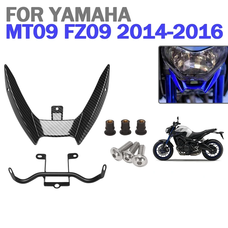 

Кронштейн для передней фары, Верхний обтекатель, подставка для Yamaha MT09 FZ-09 2014-2016