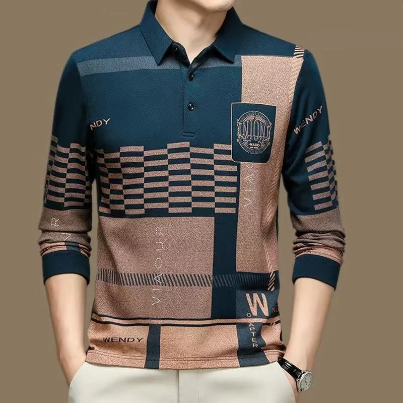 Autumn Winter New Fashion Printing Polo Shirt Long Sleeve Polo Neck All-match T Shirt Tops Vintage Elegant Women Clothing
Autumn Winter New Fashion Printing Polo Shirt Long Sleeve Polo Neck All-match T Shirt Tops Vintage Elegant Women Clothing