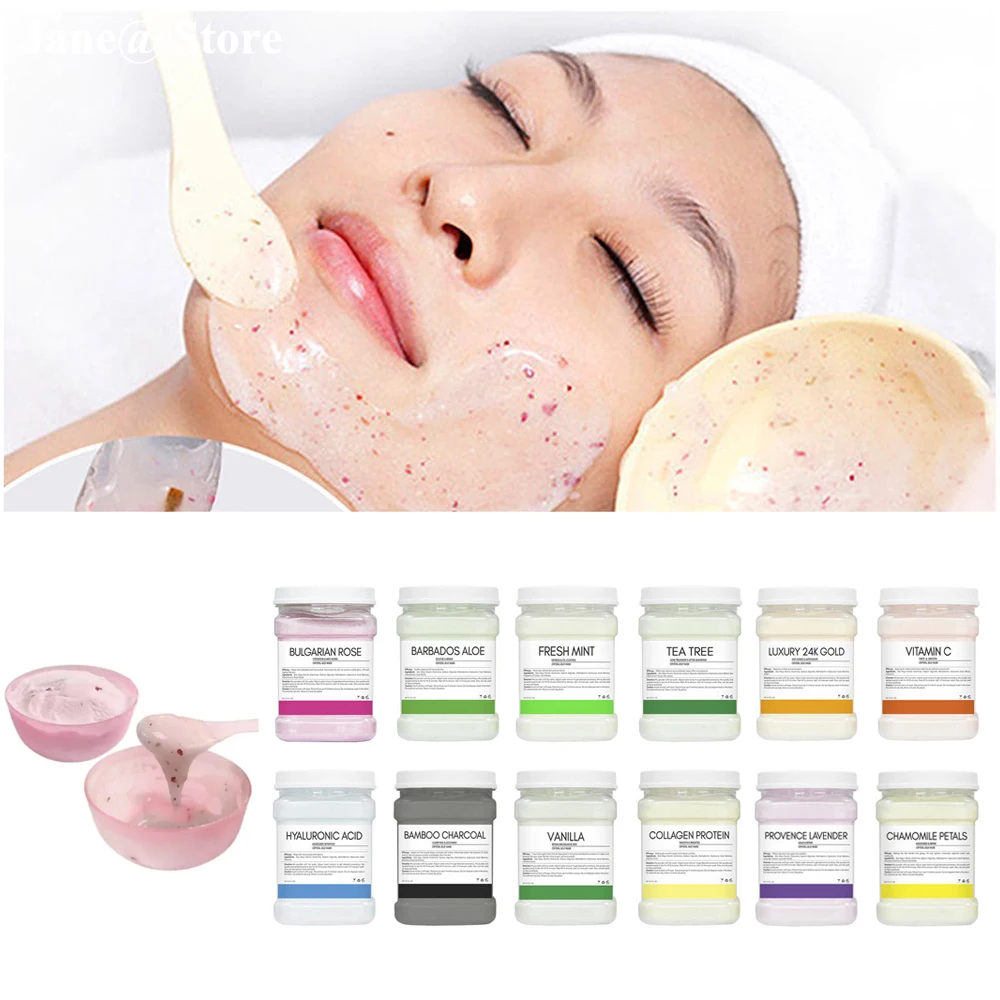650g Jelly Mask Powder Beauty Salon Soft Film Powder Spa Hydro Anti-Aging Brighten Peel Off Facial Revitalizing Diy Crystal Mask
650g Jelly Mask Powder Beauty Salon Soft Film Powder Spa Hydro Anti-Aging Brighten Peel Off Facial Revitalizing Diy Crystal Mask