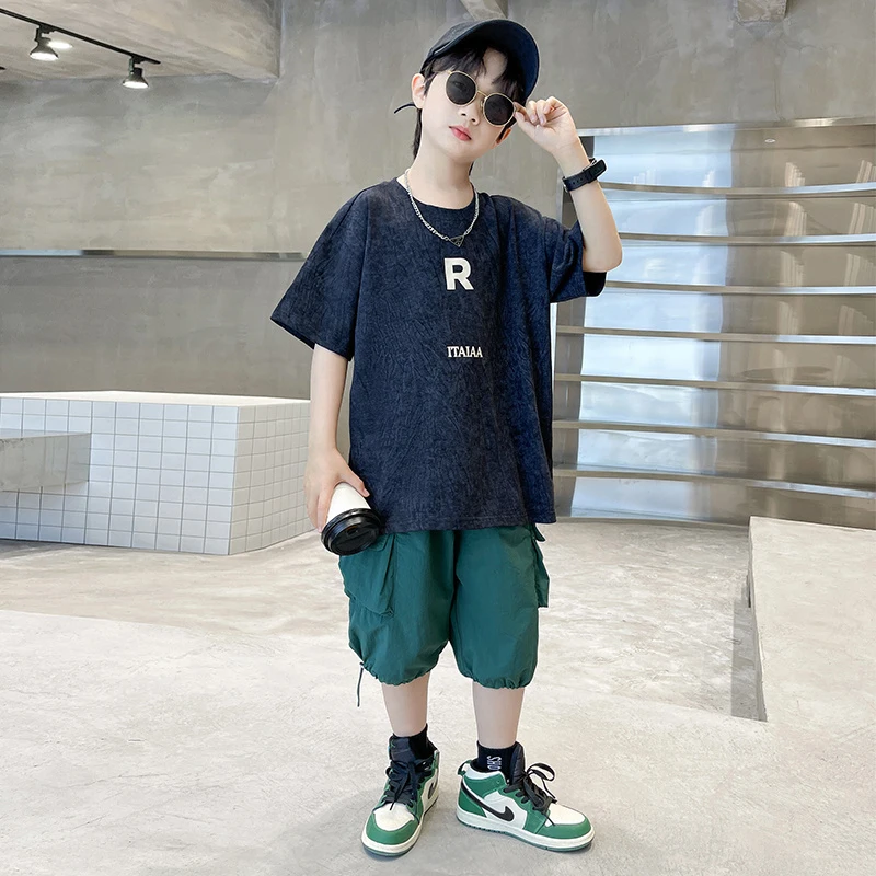 Girl Clothes Tshirt + Short Boy Clothes Casual Style Outfit For Boys Summer Kids Clothes 6 8 10 12 14
Girl Clothes Tshirt + Short Boy Clothes Casual Style Outfit For Boys Summer Kids Clothes 6 8 10 12 14