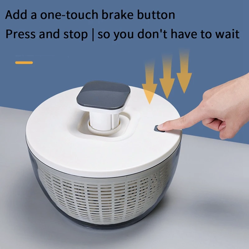 Household Vegetable Salad Dehydrator Drier Dishwasher Dishwasher Dewatering Artifact
Household Vegetable Salad Dehydrator Drier Dishwasher Dishwasher Dewatering Artifact