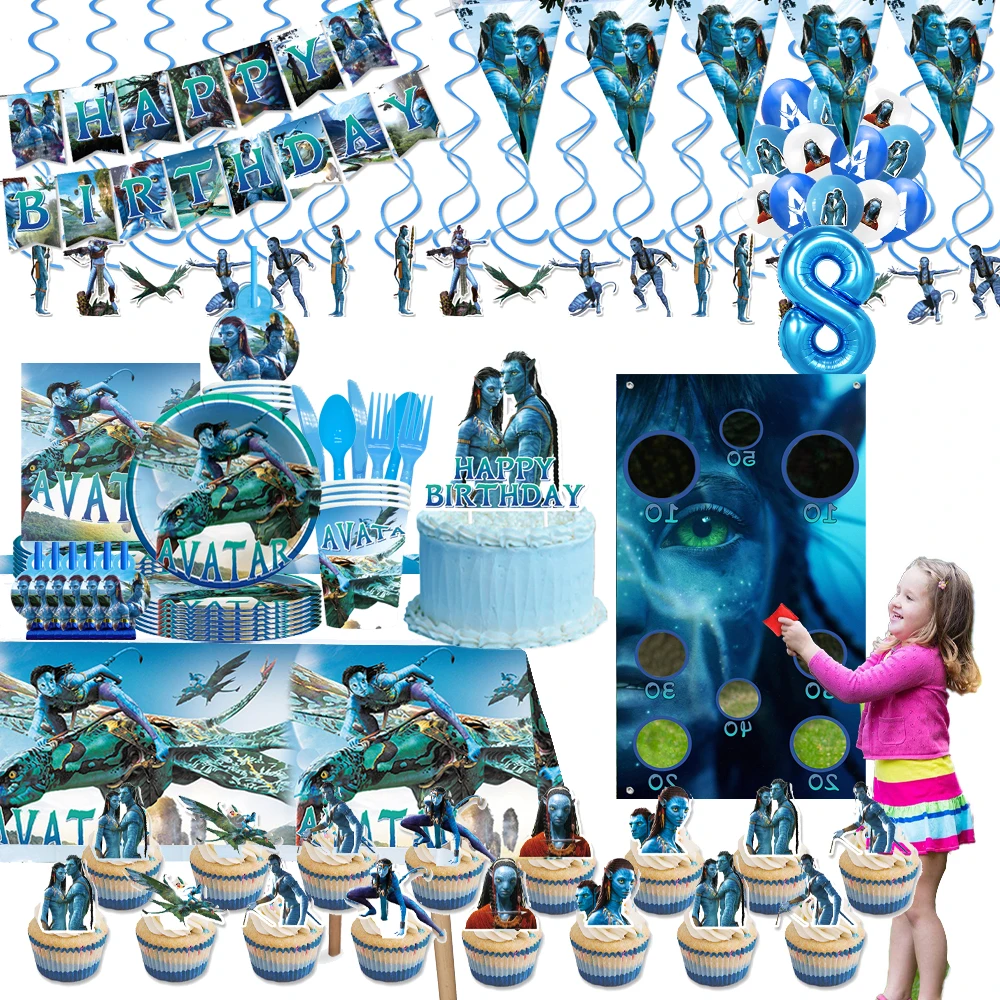 Disney The Movie Avatar 2 Balloon Birthday Party Decoration Disposable Tableware Cake Banner Cups Balloon Baby Shower Supplise
Disney The Movie Avatar 2 Balloon Birthday Party Decoration Disposable Tableware Cake Banner Cups Balloon Baby Shower Supplise