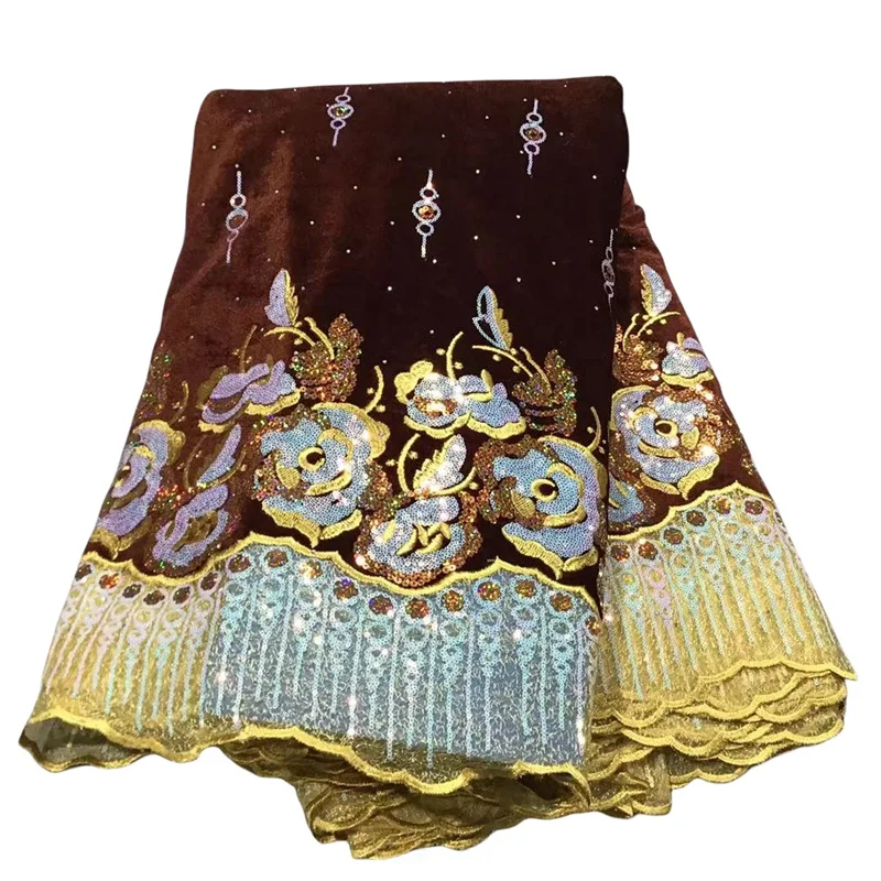 5 Yard Hot Selling French Lace with Sequins High Quality African velvet flannelette Lace Net Embroidered Lace Fabric PL092201
5 Yard Hot Selling French Lace with Sequins High Quality African velvet flannelette Lace Net Embroidered Lace Fabric PL092201