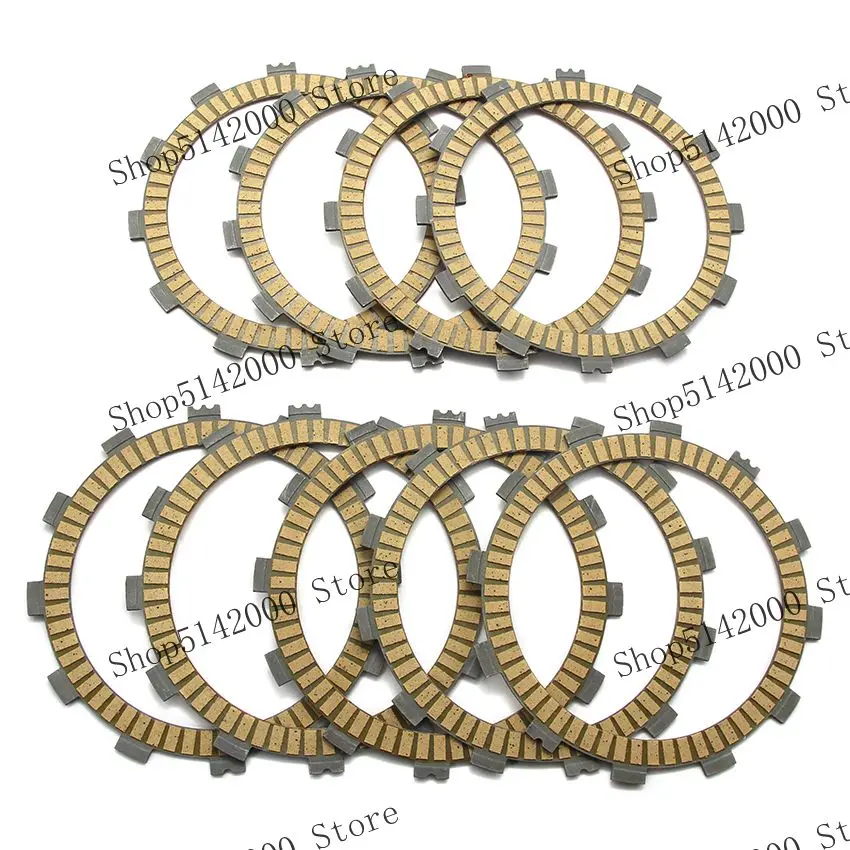 

Motorcycle Friction Clutch Discs For Yamaha XV1600 Road Star Silverado Midnight XV1700 Warrior OEM:26H-16307-00/26H-16307-01