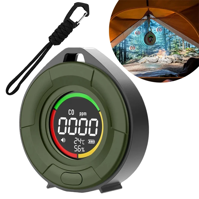 Portable Air Detector Quality Co Gas Tester Meter Monitor Alarm Carbon Leak Temperature Humidity Sensor Combustible Co Analyzer
Portable Air Detector Quality Co Gas Tester Meter Monitor Alarm Carbon Leak Temperature Humidity Sensor Combustible Co Analyzer
